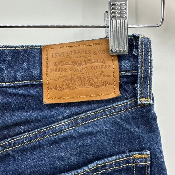 Levi's Premium Denim Ribcage Boot‎ Jeans Sz 24 Boot Cut